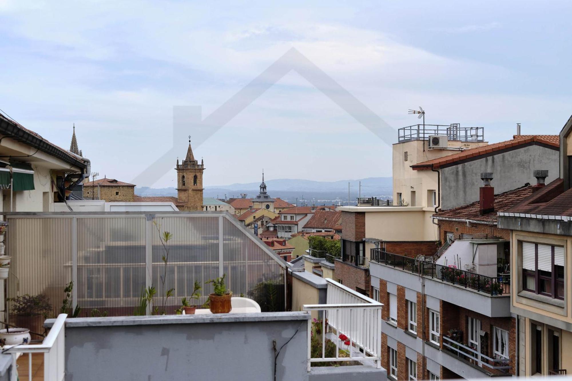 Atico Quintana I - Con Terraza, Vistas A La Ciudad, En El Centro, Con Wifi Y Garaje Διαμέρισμα Οβιέδο Εξωτερικό φωτογραφία